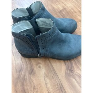 J Sport by Jambu Jenna Ankle Boots Dual Zip Memory Foam Size 9